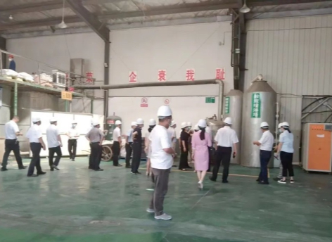 湖南省人大黨委會(huì)黨組副書(shū)記、副主任謝建輝調(diào)研蒞臨錦勝科技開(kāi)展立法調(diào)研